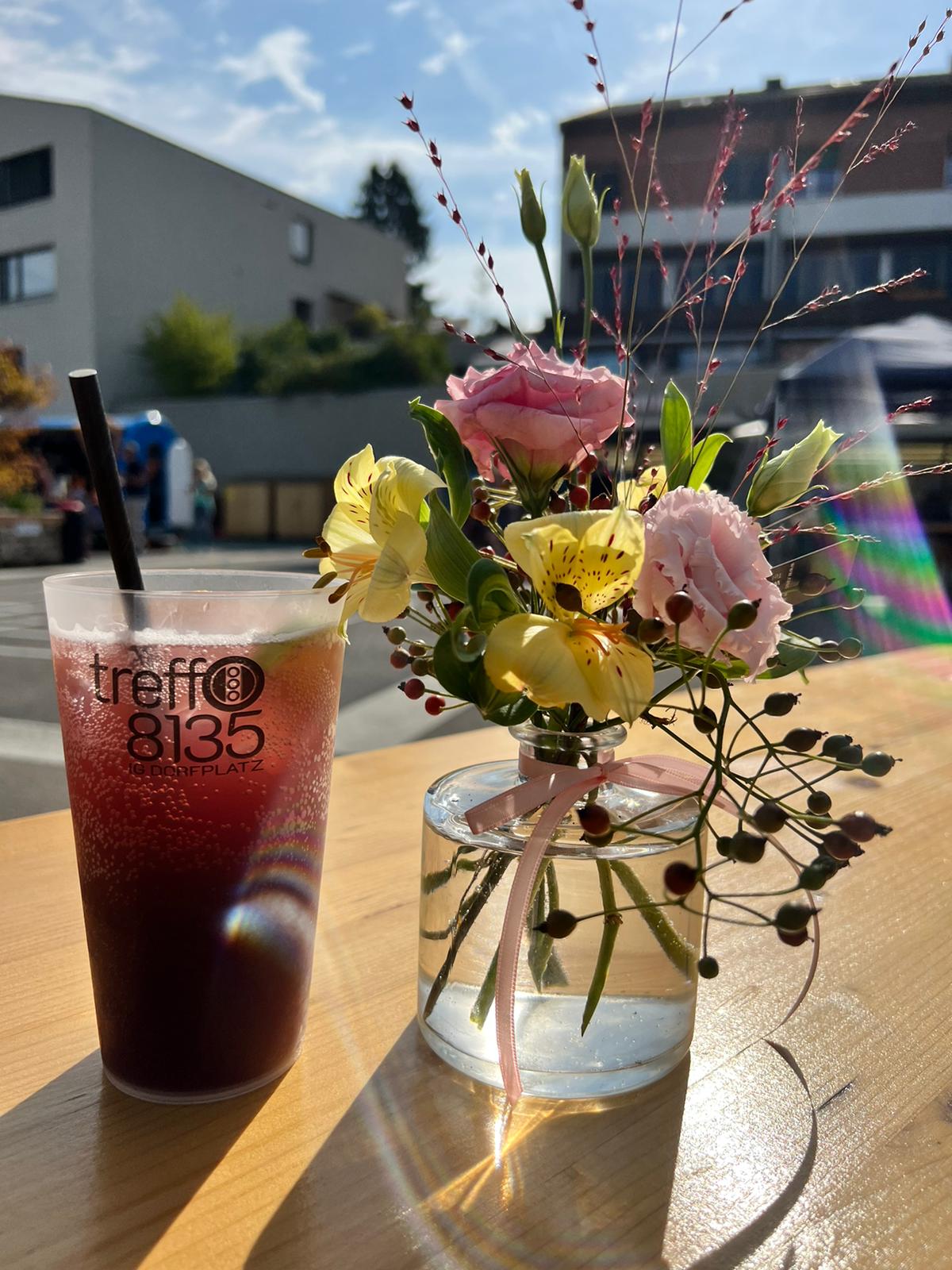 Drink bei der Eröffnung